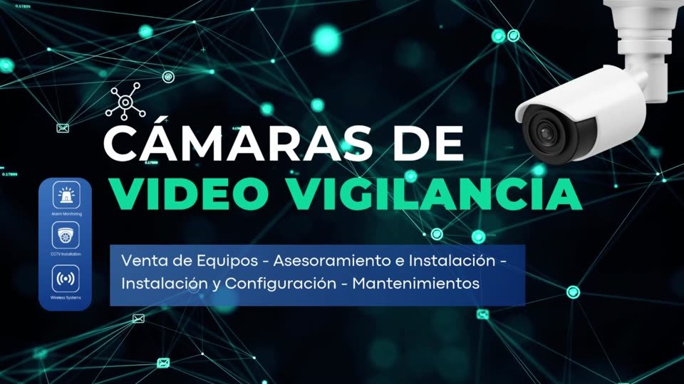 Cámaras de videovigilancia